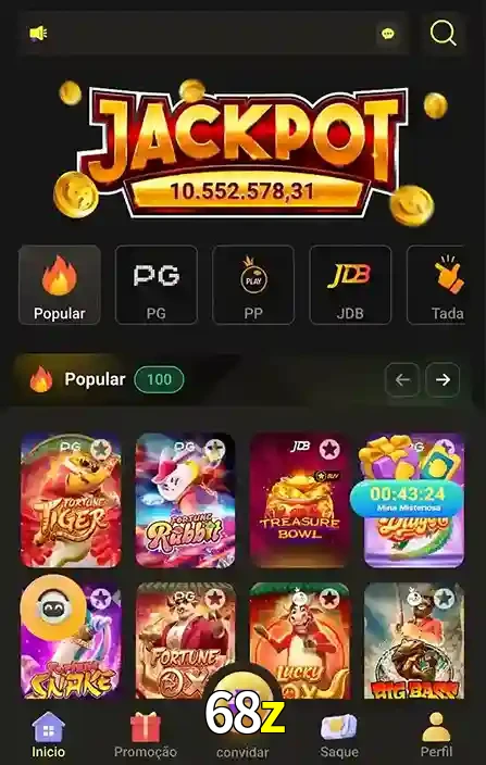 Promoções Especiais no 68z App